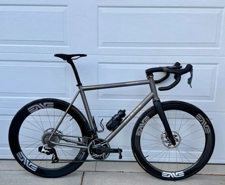 Used Moots CRD Frameset 2025 Road & Gravel, Light Gray — image 1 of 3