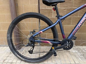 Used ROCKRIDER Women's 27.5" Mountain Bike ST 120 - Navy 2021 2021 Mountainbike, Viola — image 3 of 7