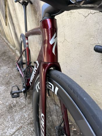 Used Specialized S-Works Tarmac SL8 - Shimano Dura-Ace Di2 2024 2024 Road & Gravel, Red — image 6 of 10