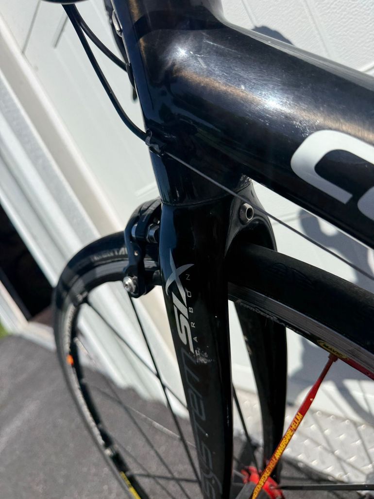 Used Cannondale Cannondale Custom Campagnolo Record 2007 Road & Gravel, Red — image 7 of 8