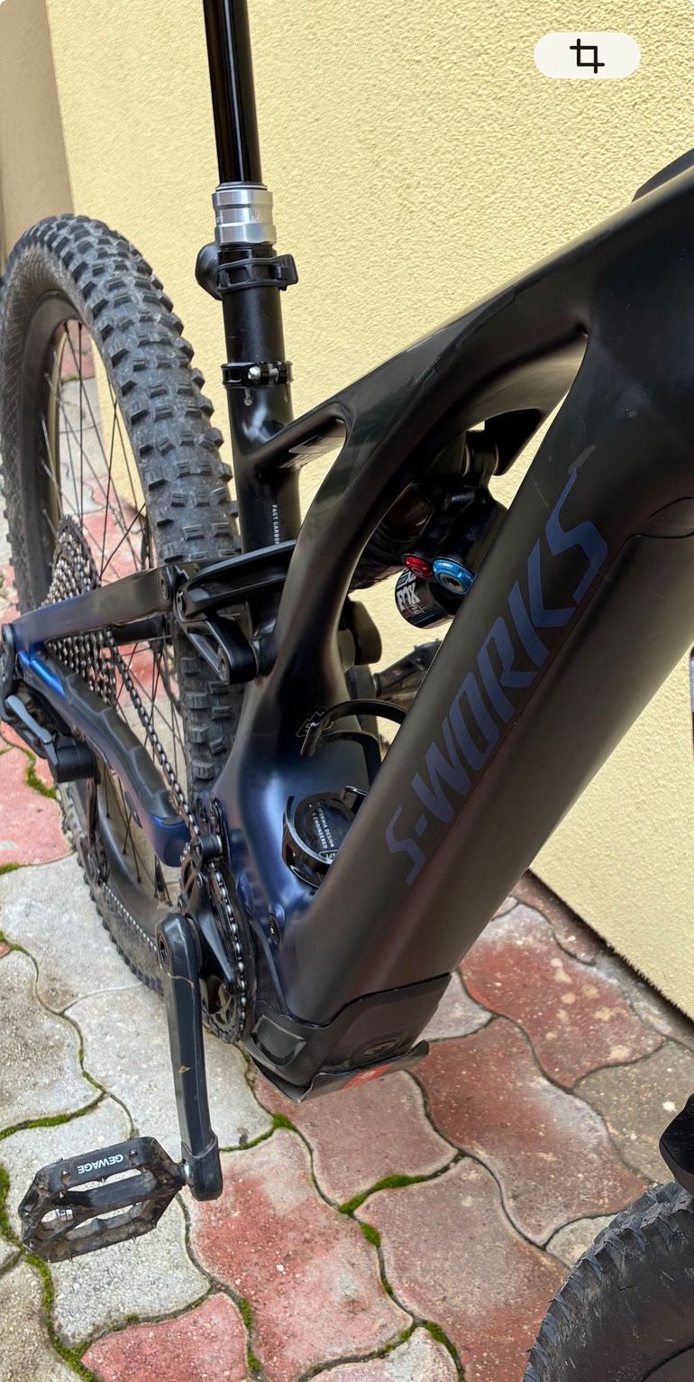 Used Specialized Specialized Turbo Levo S WORKS 2023 Mountainbike, Blu — image 4 of 7