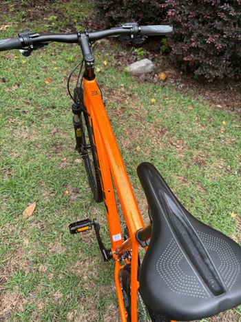 Used Trek Dual Sport 3 2021 2021 Urban, Orange — image 10 of 10
