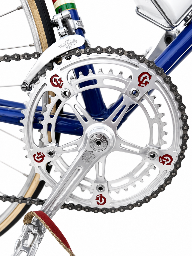 Used Gios Record Campagnolo Super Record 1974 Road & Gravel, Blue — image 4 of 9