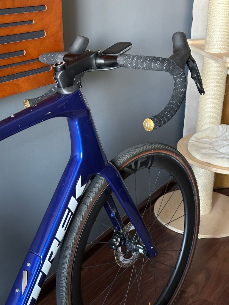 Used Trek Domane SL 6 Gen 4 2024 2024 Road & Gravel, Blu — image 6 of 6