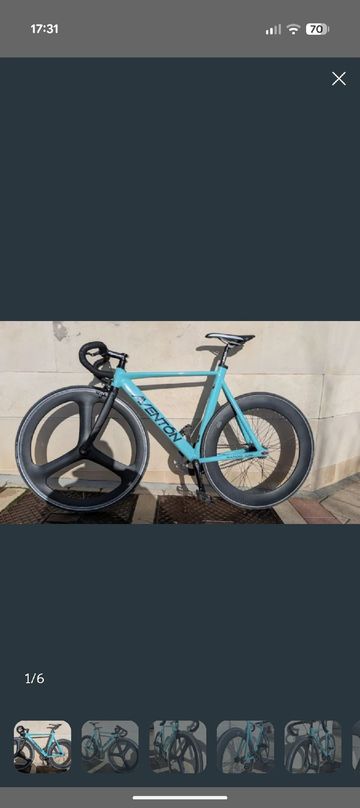 Used Aventon Mataro Fixed Gear Urban, Blue — image 2 of 6