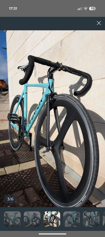 Used Aventon Mataro Fixed Gear Urban, Blue — image 6 of 6