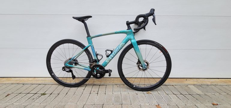 Used Specialized S-Works Roubaix SL8 - Shimano Dura-Ace Di2 2025 2025 Road & Gravel, Green — image 2 of 7