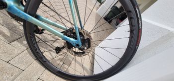 Used Specialized S-Works Roubaix SL8 - Shimano Dura-Ace Di2 2025 2025 Road & Gravel, Green — image 6 of 7