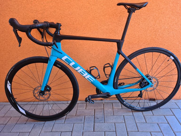 Used CUBE AGREE C:62 RACE 2021 2021 Road & Gravel, Blue — image 2 of 3