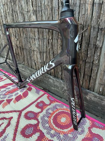 Used Specialized S-Works Tarmac SL8 Project Black LTD Frameset 2024 Frameset 2024 Road & Gravel, Negro — image 5 of 12