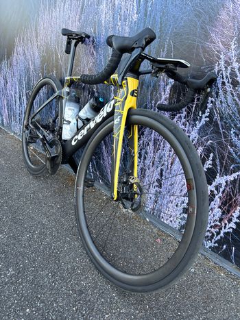 Used Cervélo S5 Dura Ace Di2 2024 2024 Road & Gravel, Naranja — image 4 of 6