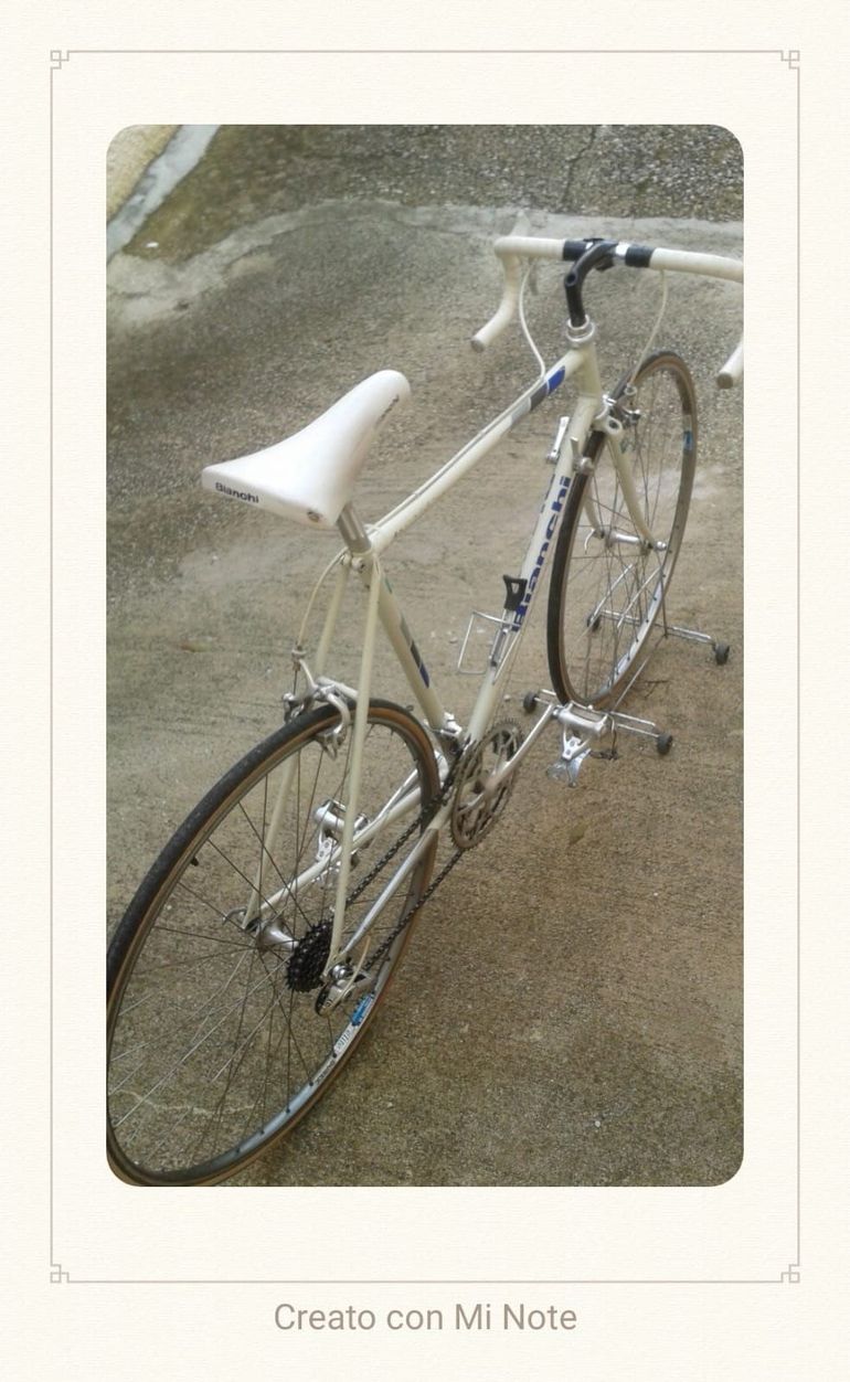 Used Bianchi L'eroica Campagnolo Record 1988 Road & Gravel, Weiß — image 4 of 6