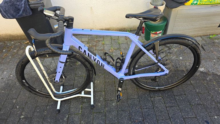 Used Canyon Grizl CF 6 2026 2026 Road & Gravel, Purple — image 2 of 4