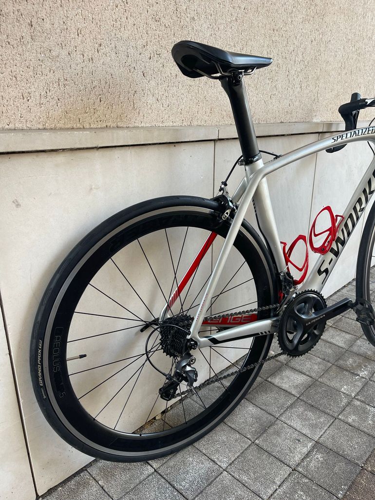Used Specialized S-Works Venge Dura-Ace 2015 2015 Road & Gravel, Light Gray — image 2 of 23