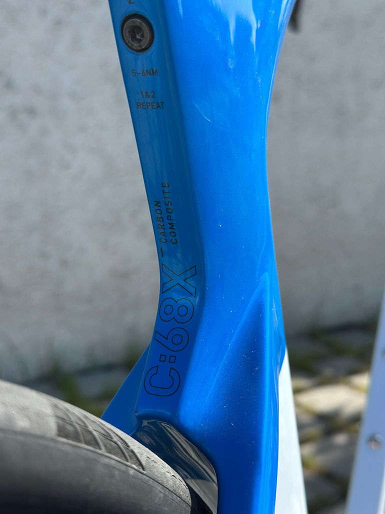 Used CUBE LITENING AERO C:68X RACE 2023 2023 Road & Gravel, Bianco — image 9 of 9