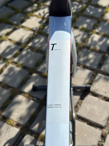 Used CUBE LITENING AERO C:68X RACE 2023 2023 Road & Gravel, Bianco — image 5 of 9