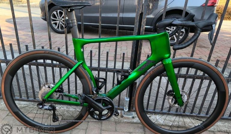 Used 3T STRADA ITALIA ULTEGRA Di2 2X12 FULCRUM SHARQ 57 2025 2025 Road & Gravel, Verde — image 1 of 7