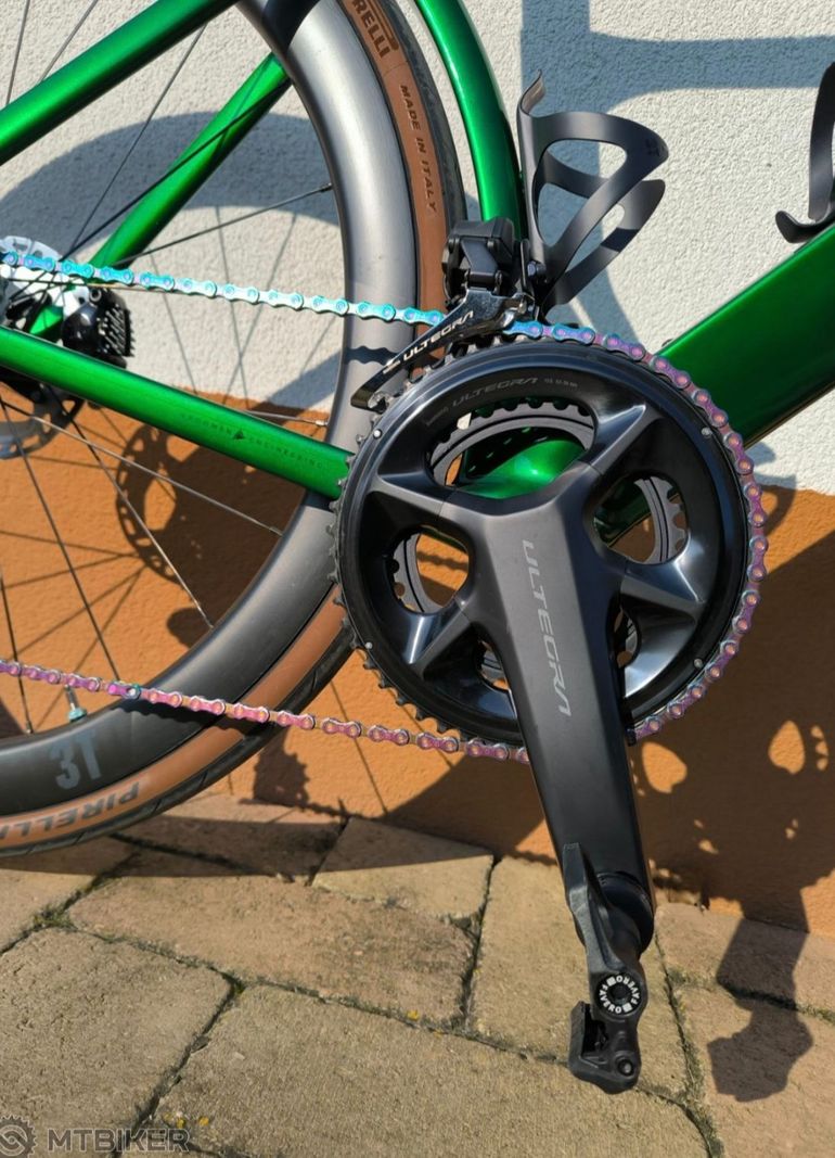 Used 3T STRADA ITALIA ULTEGRA Di2 2X12 FULCRUM SHARQ 57 2025 2025 Road & Gravel, Verde — image 2 of 7