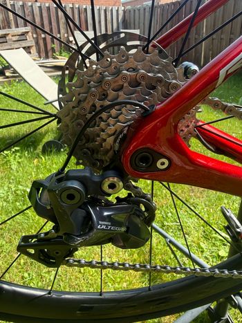 Used Ridley Helium Shimano Ultegra Di2 2022 Road & Gravel, Red — image 12 of 15