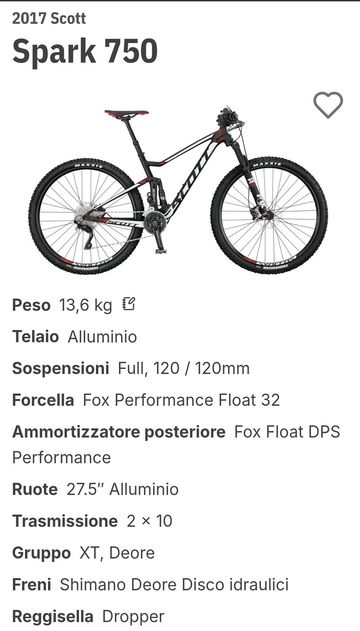 Used Scott Spark 750 2017 2017 Mountainbike, Black, 27.5 — image 13 of 13