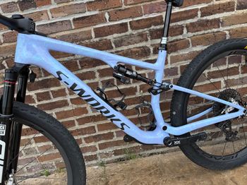 Used Specialized S-Works Epic 8 - SRAM XX SL AXS, RockShox Ultimate Flight Attendant 2026 2026 Mountainbike, Blue, 29 — image 13 of 14