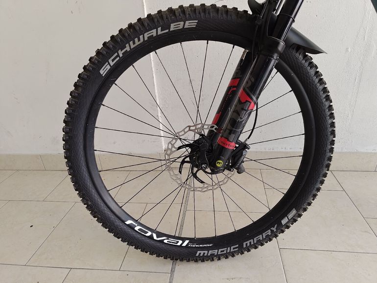 Used Specialized Turbo Levo SL Comp 2021 2021 Mountainbike, Green — image 8 of 9