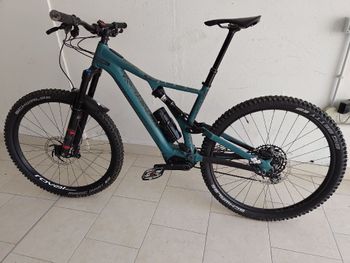 Used Specialized Turbo Levo SL Comp 2021 2021 Mountainbike, Green — image 2 of 9