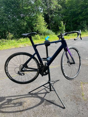 Used Stevens Arcalis Campagnolo Chorus 2023 Road & Gravel, Blue — image 2 of 15