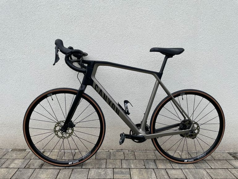 Used Canyon Grail CF SL 7 2021 2021 Road & Gravel, Black — image 1 of 14