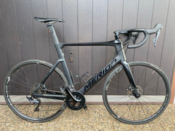 Used Merida Reacto Shimano Ultegra 2020 Road & Gravel, Schwarz — image 2 of 23