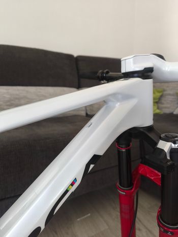 Used Orbea OIZ M-TEAM AXS 2025 Frameset 2025 Mountainbike, Blanco — image 9 of 15