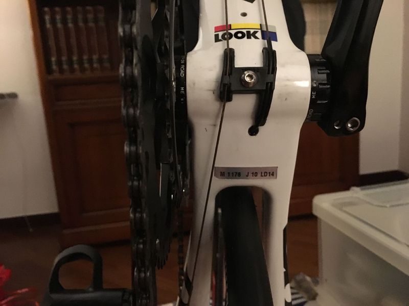 Used Look 586 Shimano 105 2011 Road & Gravel, White — image 5 of 5
