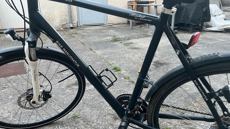 Used E-Bike Manufaktur Bike Manufaktur Black Cross 28 Zoll Cross Trekkingrad Urban, Black — image 5 of 6