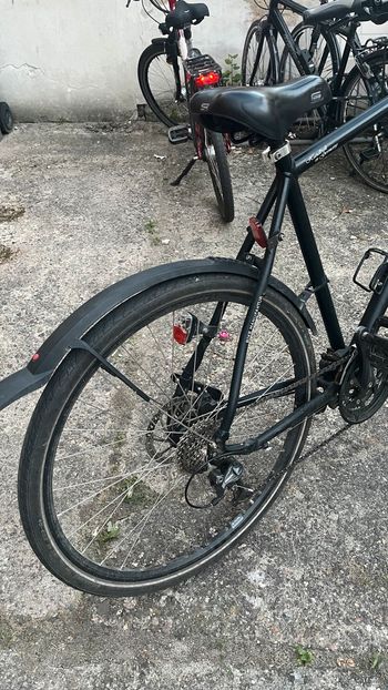 Used E-Bike Manufaktur Bike Manufaktur Black Cross 28 Zoll Cross Trekkingrad Urban, Black — image 4 of 6