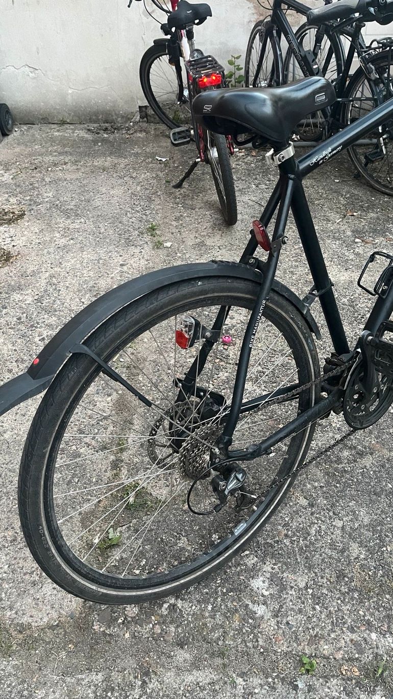 Used E-Bike Manufaktur Bike Manufaktur Black Cross 28 Zoll Cross Trekkingrad Urban, Black — image 4 of 6