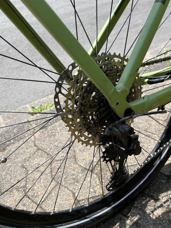Used CUBE KATHMANDU HYBRID, SLX 750 2024 2024 Urban, Green — image 3 of 6