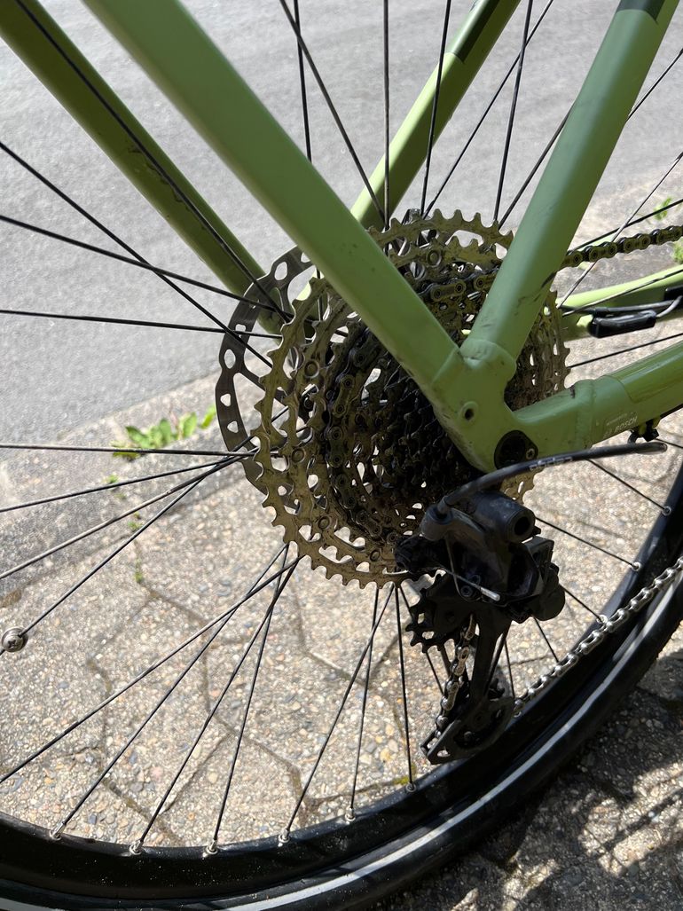 Used CUBE KATHMANDU HYBRID, SLX 750 2024 2024 Urban, Green — image 3 of 6