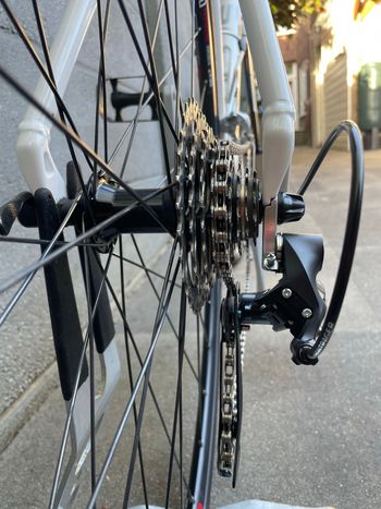Used Focus Variado Shimano Sora 2011 Road & Gravel, Bianco — image 7 of 16