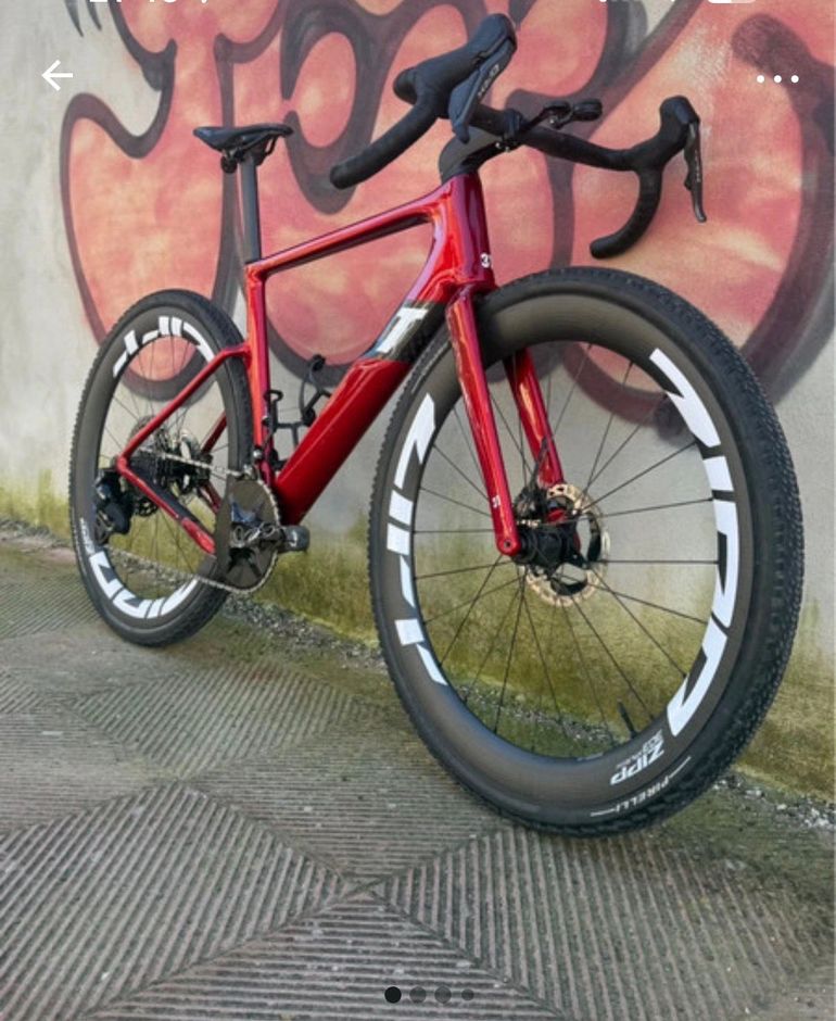 Used 3T RACEMAX ITALIA FRAMESET 2025 Frameset 2025 Road & Gravel, Red — image 3 of 3
