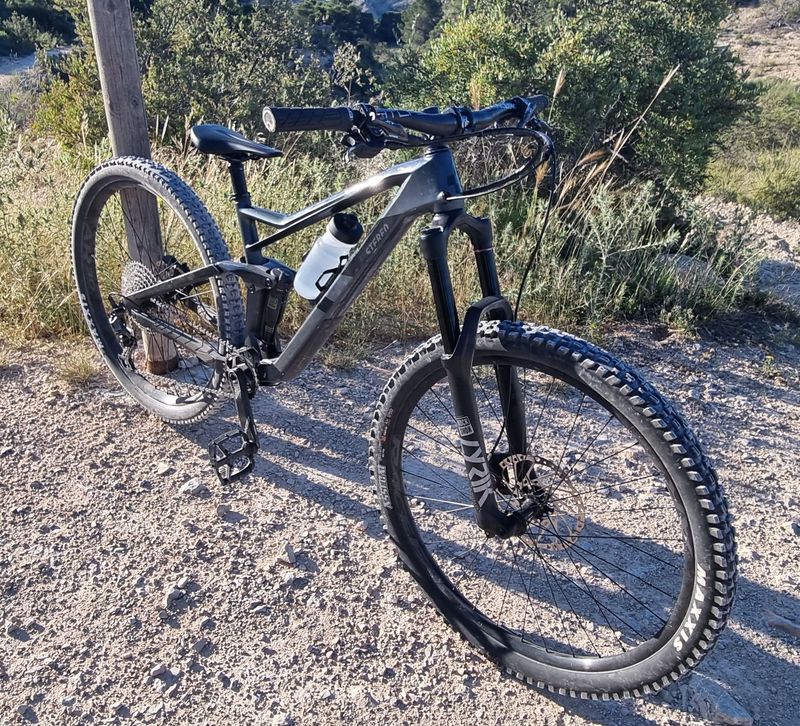 Cube Stereo 150 SL 29 2018 Mountainbike usato, Nero — immagine 2 di 5