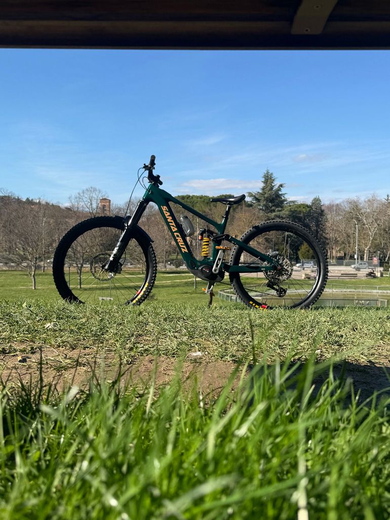 Used Santa Cruz Vala GX AXS / Carbon C 2025 2025 Mountainbike, Green, 29, 27.5 — image 4 of 6