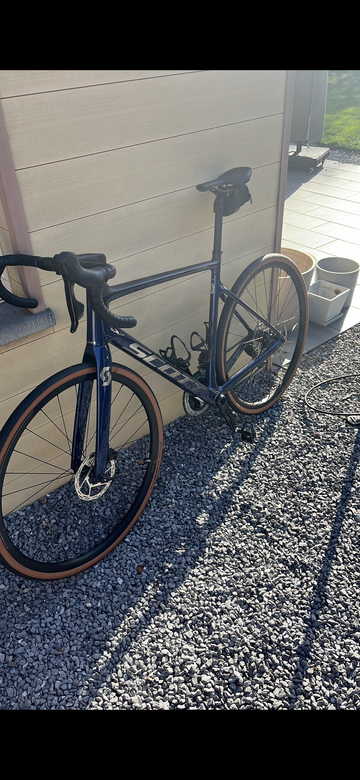 Used Scott Addict 10 2022 2022 Road & Gravel, Blue — image 3 of 10