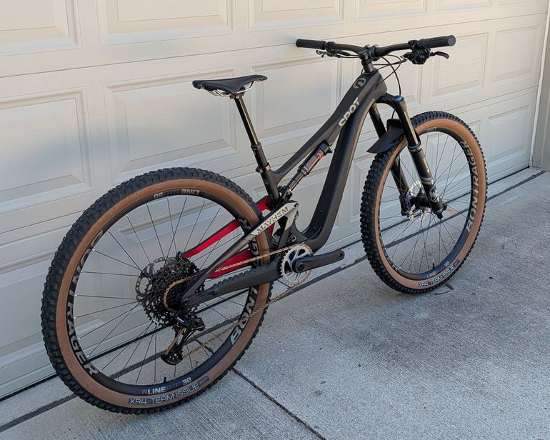 Used Spot Mayhem 130 SRAM Eagle 2024 Mountainbike, Black — image 15 of 15