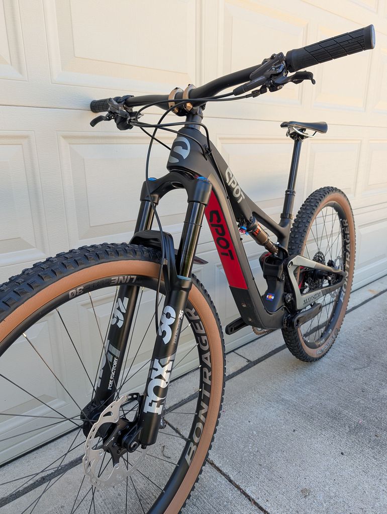 Used Spot Mayhem 130 SRAM Eagle 2024 Mountainbike, Black — image 12 of 15