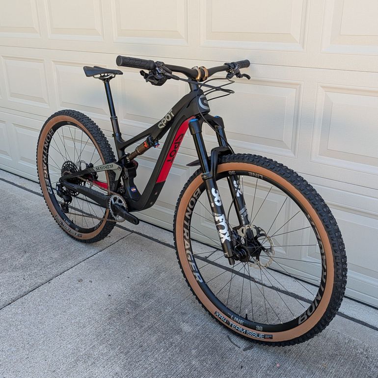 Used Spot Mayhem 130 SRAM Eagle 2024 Mountainbike, Black — image 3 of 15
