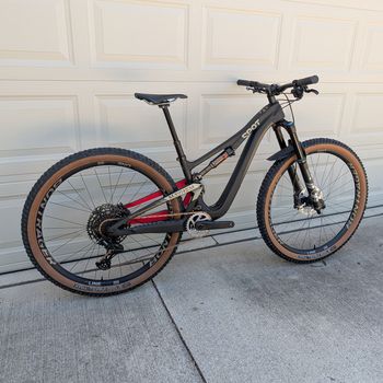 Used Spot Mayhem 130 SRAM Eagle 2024 Mountainbike, Black — image 2 of 15