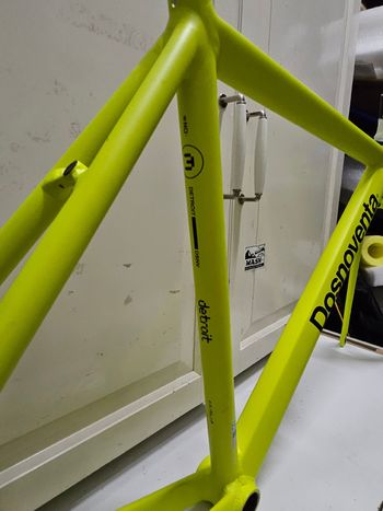 Used Dosnoventa Detroit Frameset 2026 Road & Gravel, Green — image 7 of 9