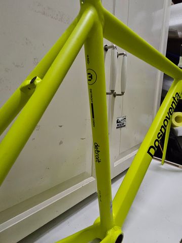 Used Dosnoventa Detroit Frameset 2026 Road & Gravel, Green — image 7 of 9