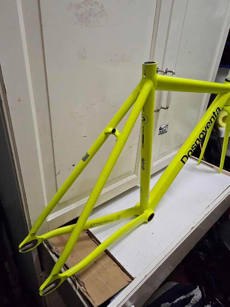 Used Dosnoventa Detroit Frameset 2026 Road & Gravel, Green — image 6 of 9