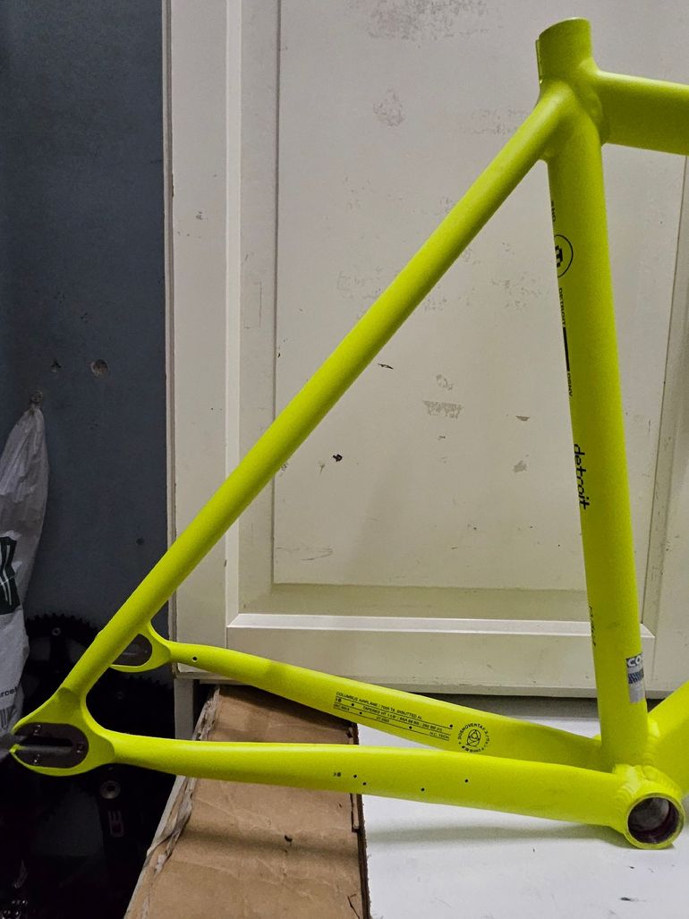 Used Dosnoventa Detroit Frameset 2026 Road & Gravel, Green — image 2 of 9
